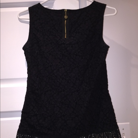 Black lace top - Picture 2 of 2